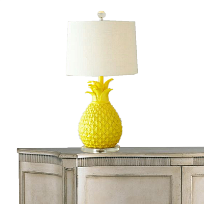 Настольная лампа Yellow Pineapple "Желтый Ананас" Желтый фото 6