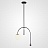 Дизайнерский подвесной светильник со стеклянным плафоном-шаром фото 2