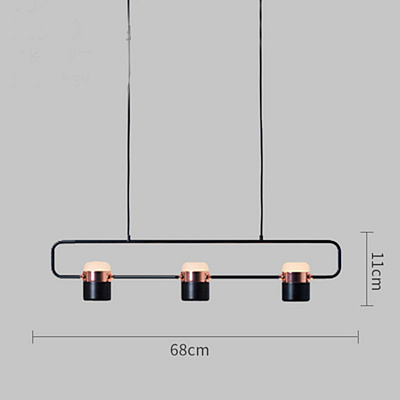 Люстра Seeddesign Ling P1 Black 90 см   фото 6