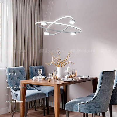 Люстра на кольцевом каркасе CHANCE фото 3
